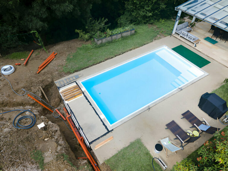 Aménagement de contours de piscines