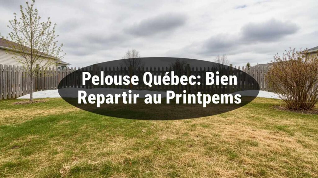 Pelouse à Québec : semer, fertiliser et entretenir au début de saison