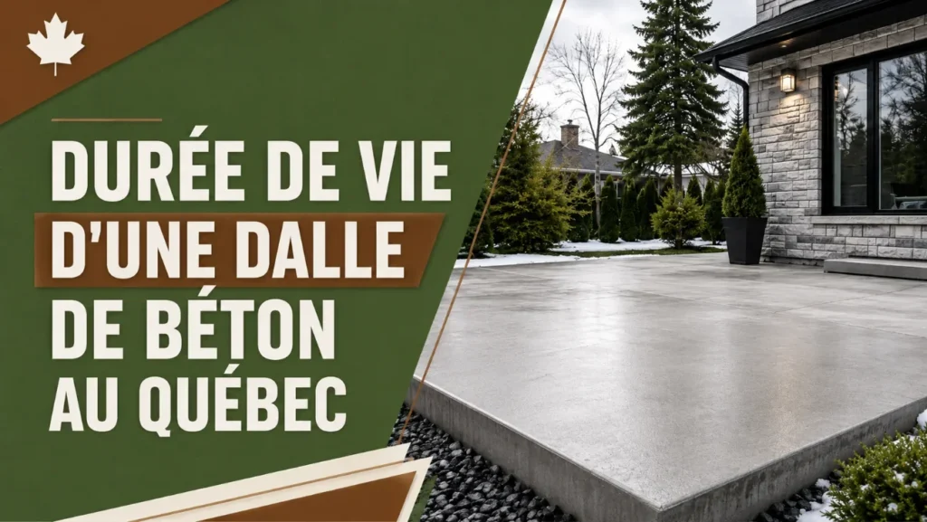 durée de vie dalle de béton
