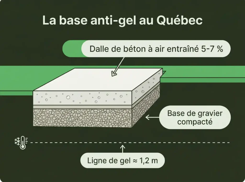 Entrée en béton ou asphalte au Québec : laquelle choisir